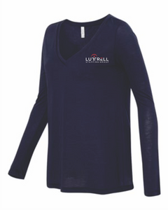 016 3.7 oz., Alternative 65/35 poly/viscose, 32 singles Athletic Heather is 52/48 poly/viscose Relaxed, drapey fit, side seams NAVY