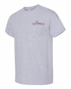 001 GILDAN SPORTS GREY  G5000 SMALL LOGO
