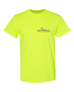 001 GILDAN T-SHIRTS SAFETY GREEN G5000