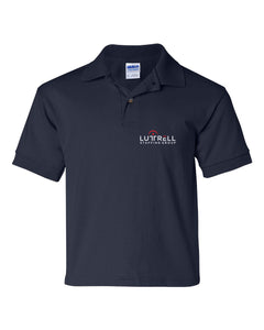 009 GILDAN POLO NAVY EMB LOGO