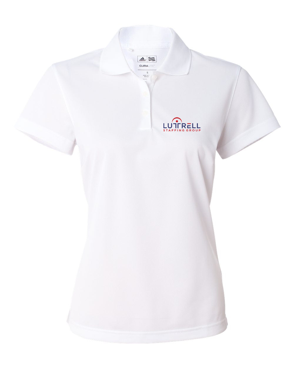 011 Adidas - Women's Climalite Basic polo Sport Shirt - A131 WHITE